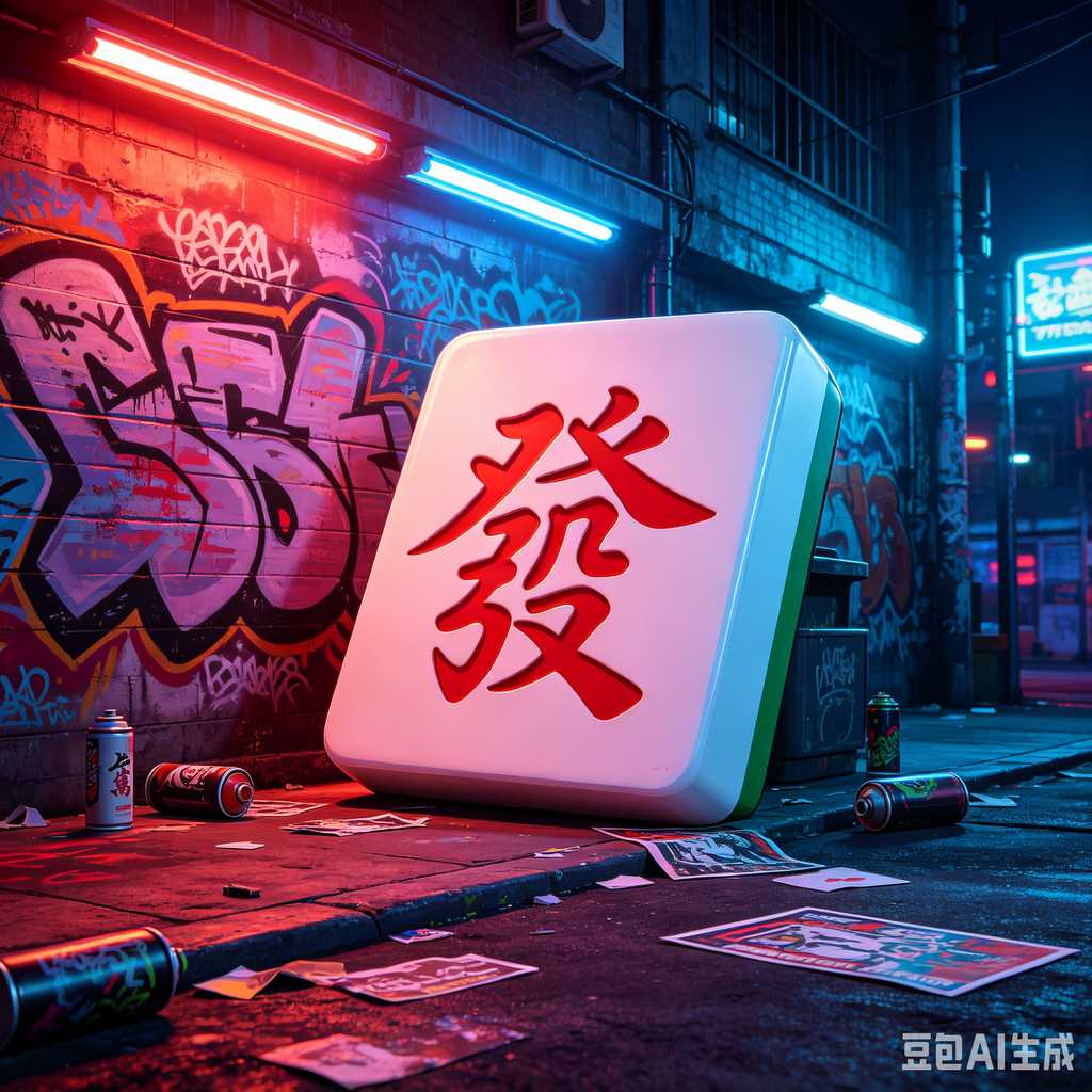 trendy color mahjong set
