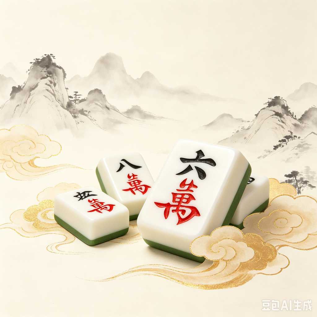 high end travel mahjong set