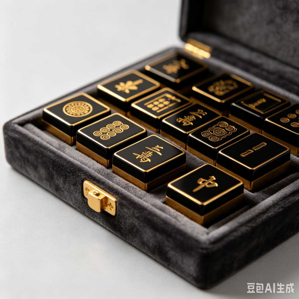 oil painting mahjong set